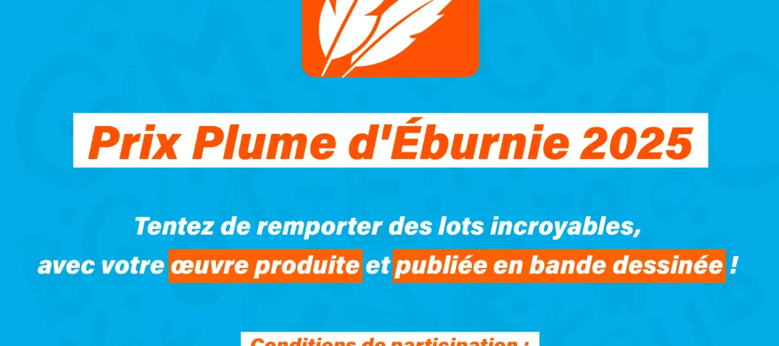 concours d'&eacute;criture