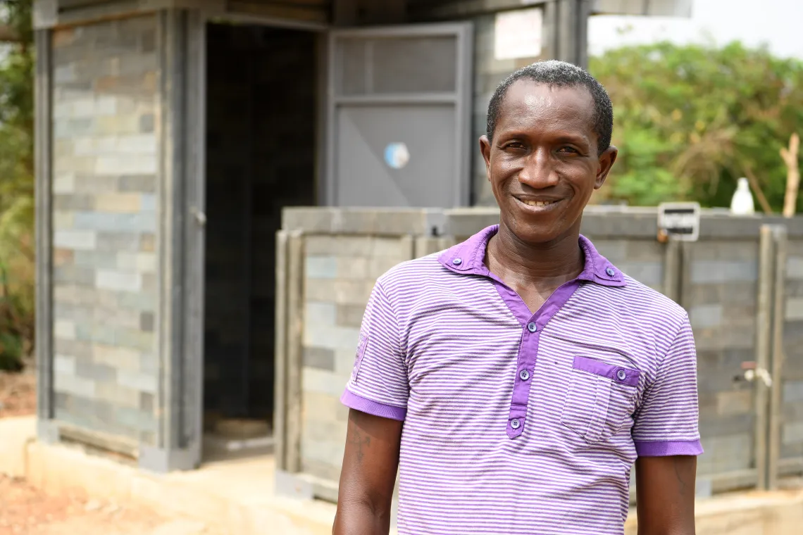 Kalifa Konate is a primary school teacher in Tomoudi-Sakasssou in C&ocirc;te d&rsquo;Ivoire