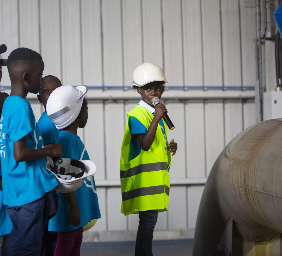 Haskel, 10 ans, ministre de l&rsquo;hydraulique