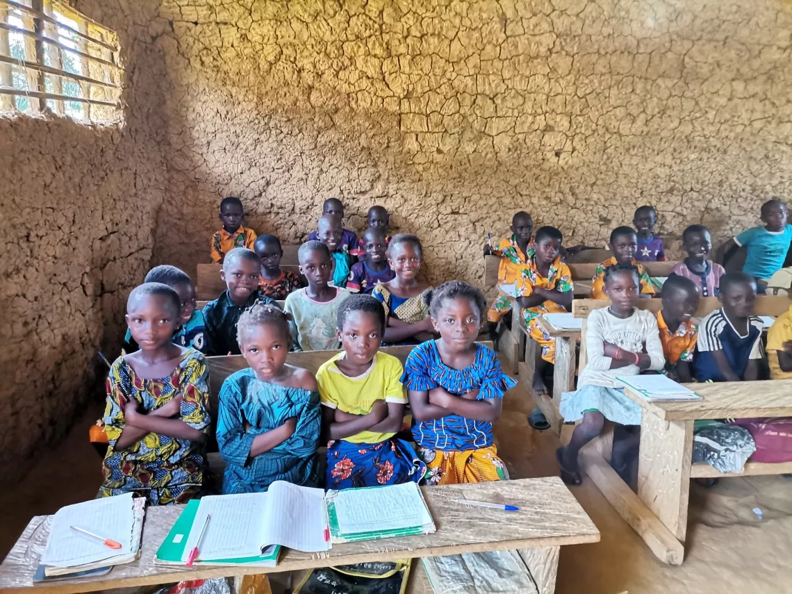 Binkadi community school class room