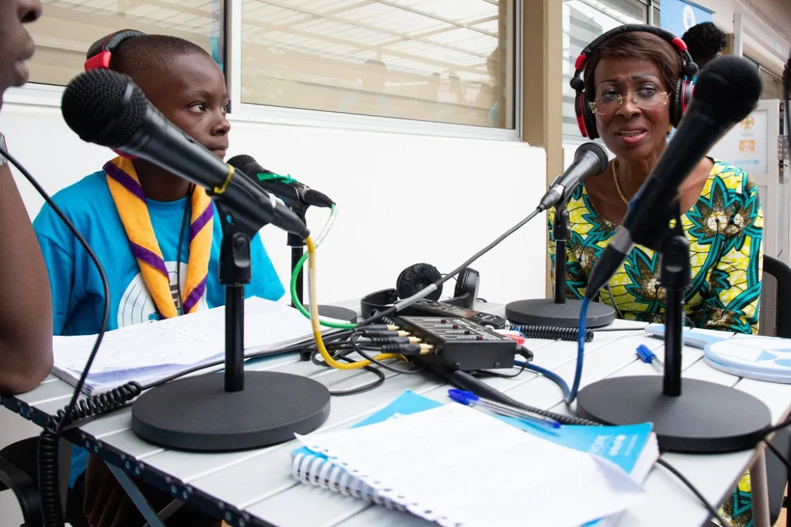 Interview radio