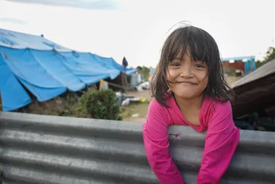 Smiling girl