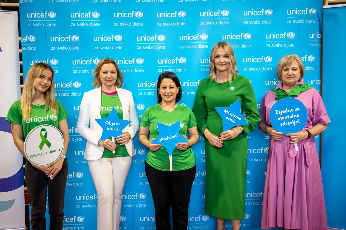 Sudionice konferencije za medije