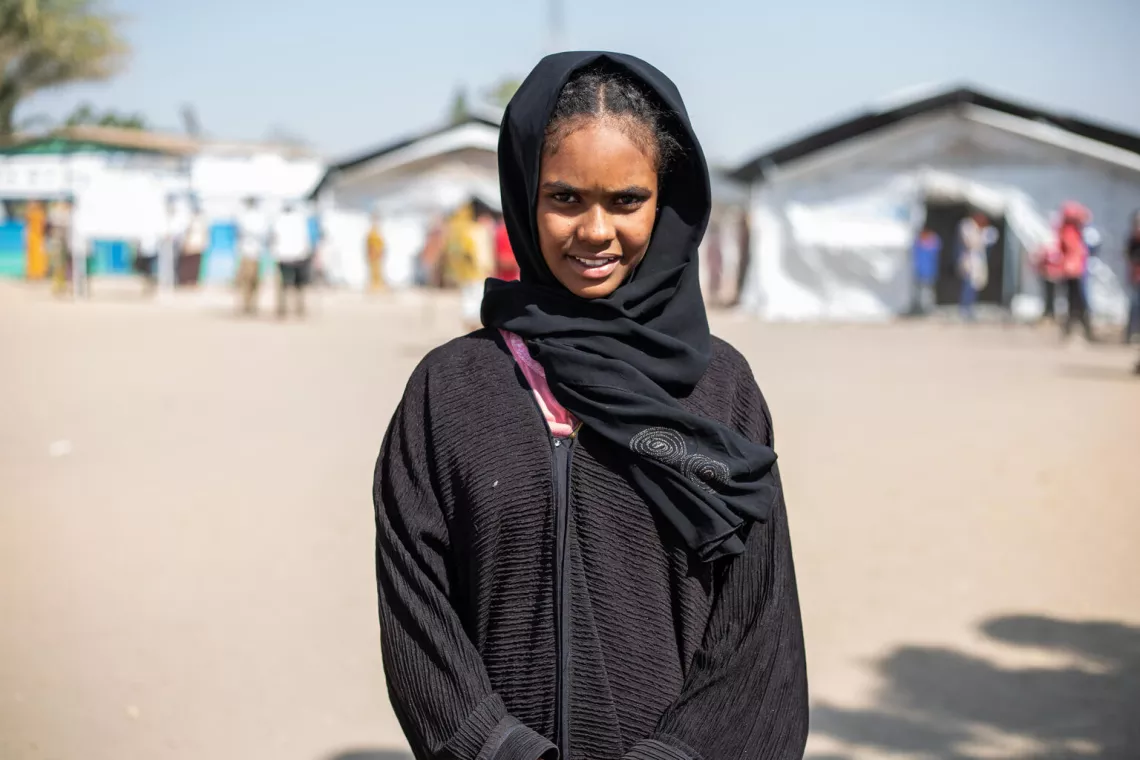 Shaimaa (14) iz Sudana.