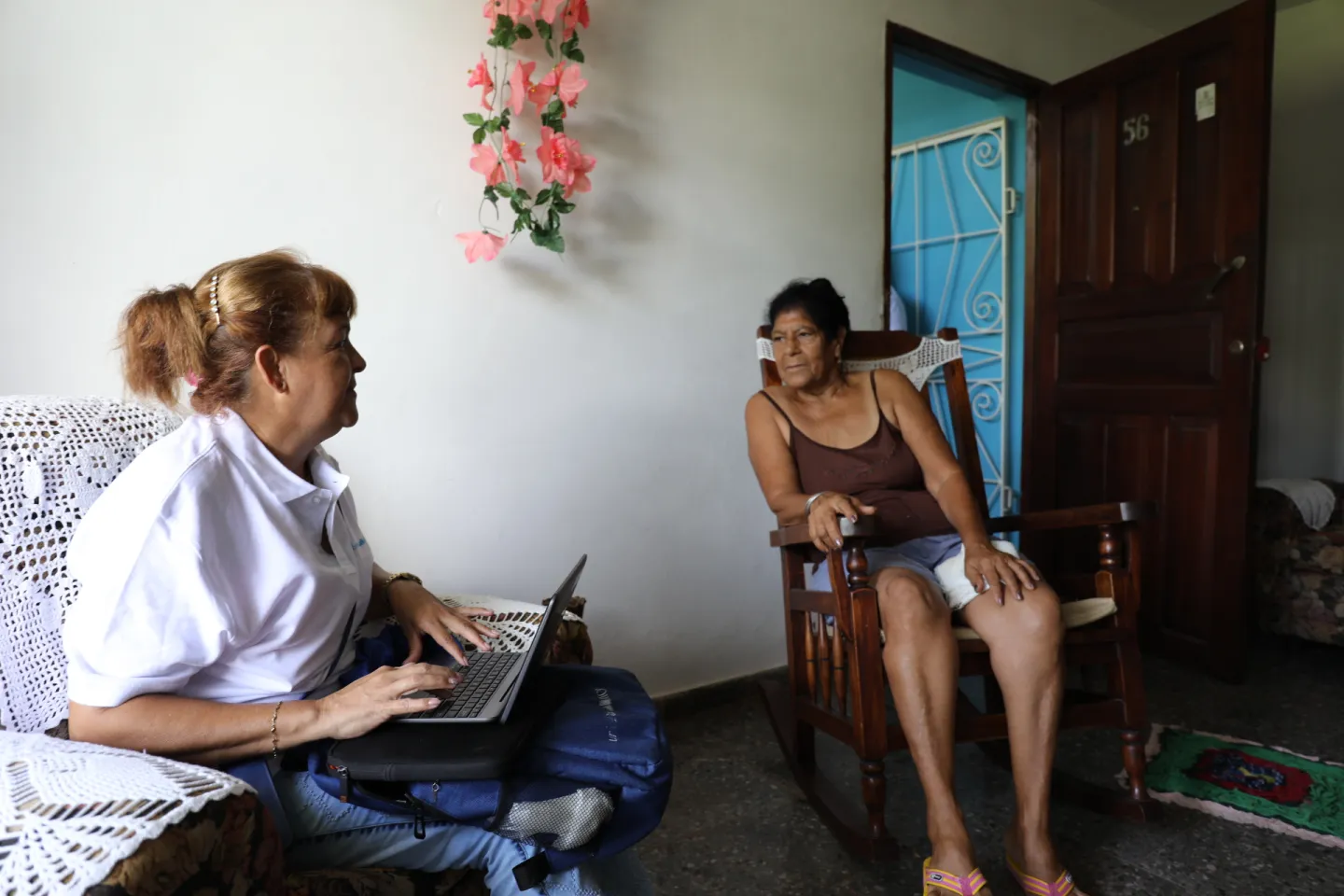 Investigadores de la encuesta MICS en el terreno