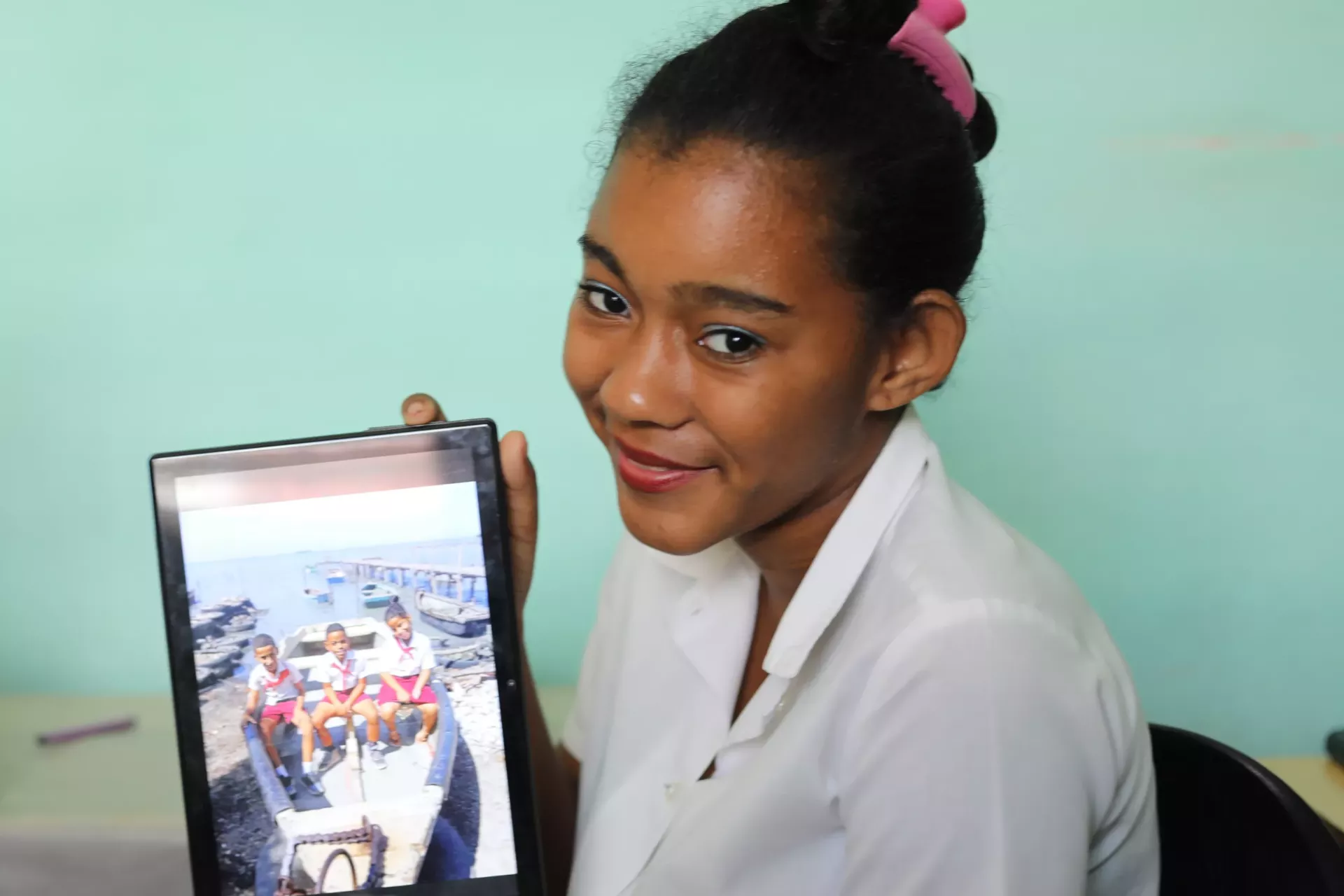 Mar&iacute;a Karla captura el mundo con sus ojos: una historia de descubrimiento, tecnolog&iacute;a y resiliencia.