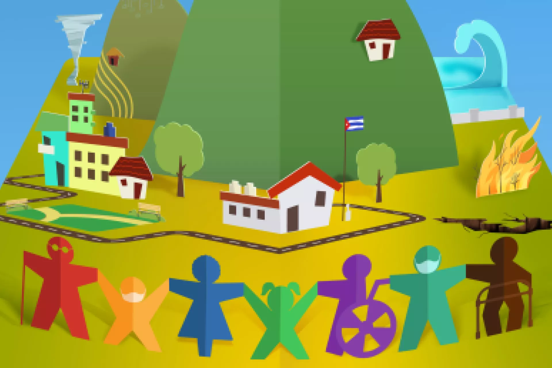 Manual comunitario sobre gesti&oacute;n inclusiva para la reducci&oacute;n de los riesgos de desastres