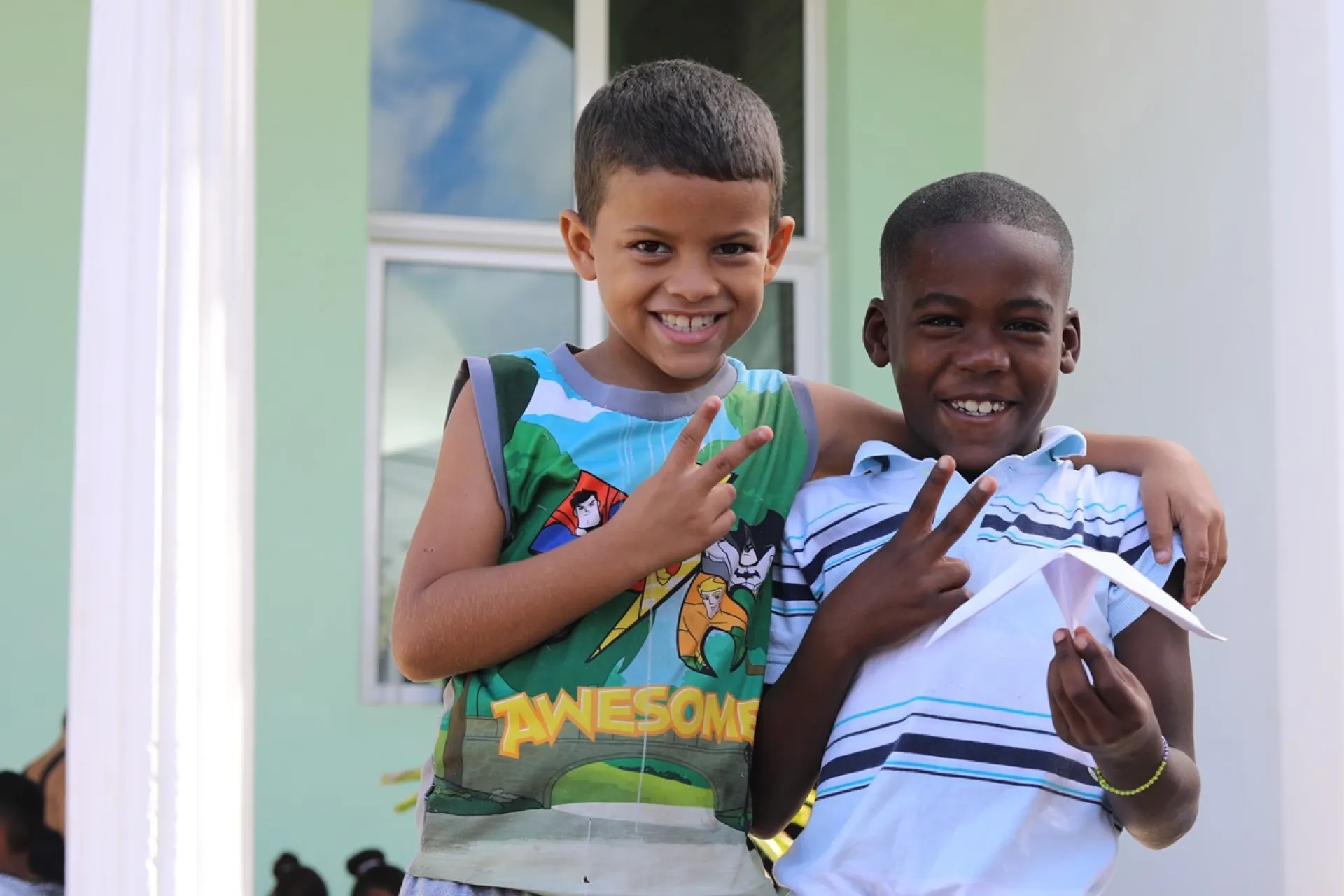 Ni&ntilde;os jugando en Cuba