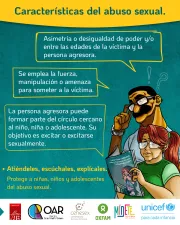 Caracter&iacute;sticas del abuso sexual infantil