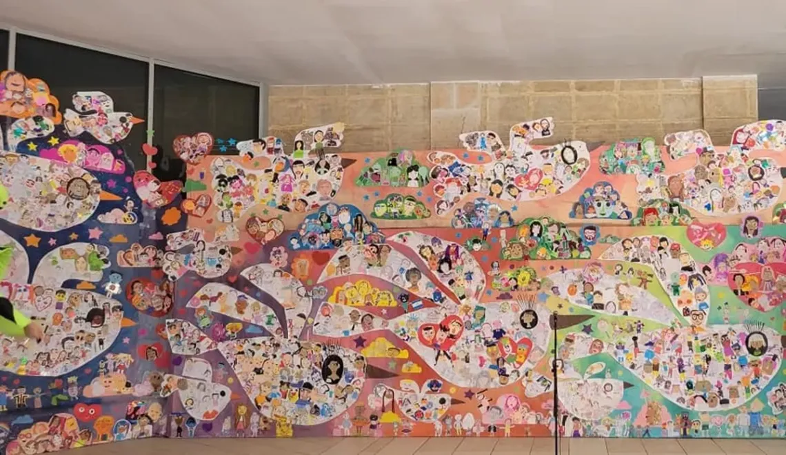 Collage en el Museo Nacional de Bellas Artes