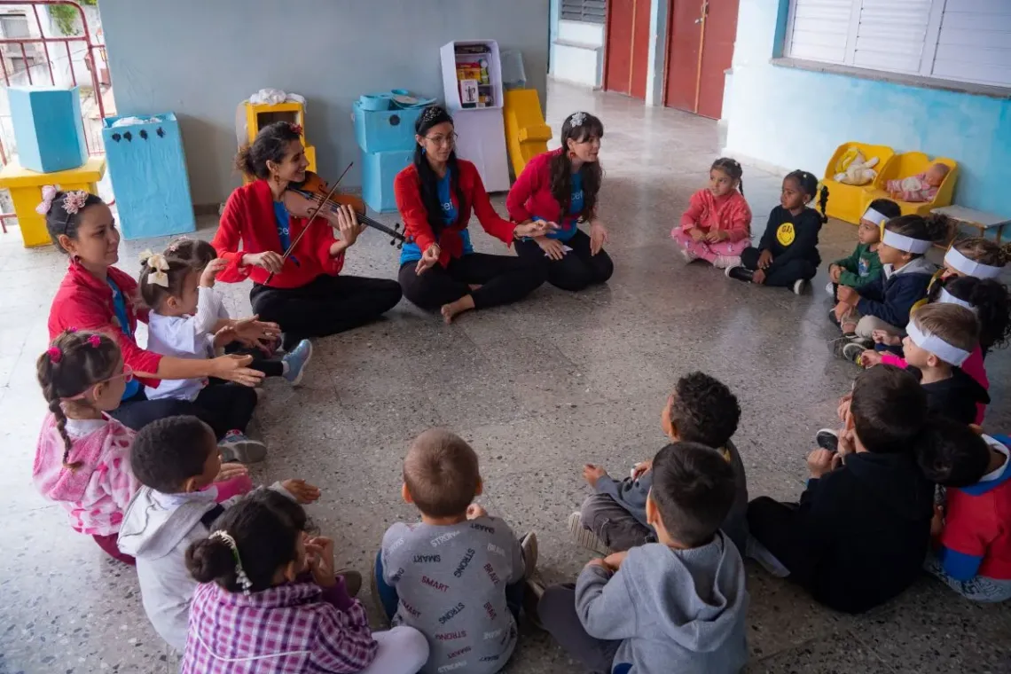 La confianza se construye cuando ni&ntilde;as y ni&ntilde;os exploran libremente a trav&eacute;s de la m&uacute;sica y el juego