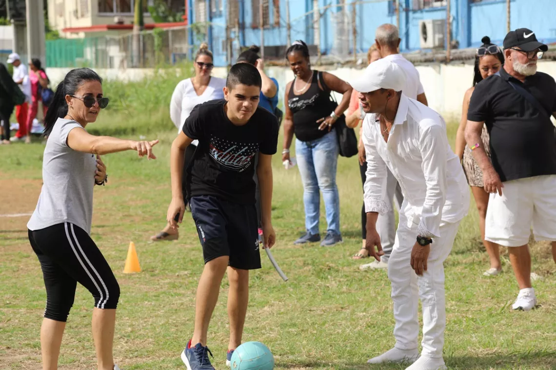 "Dentro del deporte todas las personas somos iguales", expresa Yanaisy.