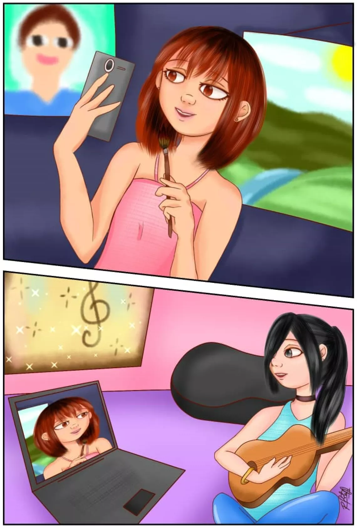 Rachel, quien a sus 13 a&ntilde;os muestra sus habilidades para el dise&ntilde;o y la creaci&oacute;n online