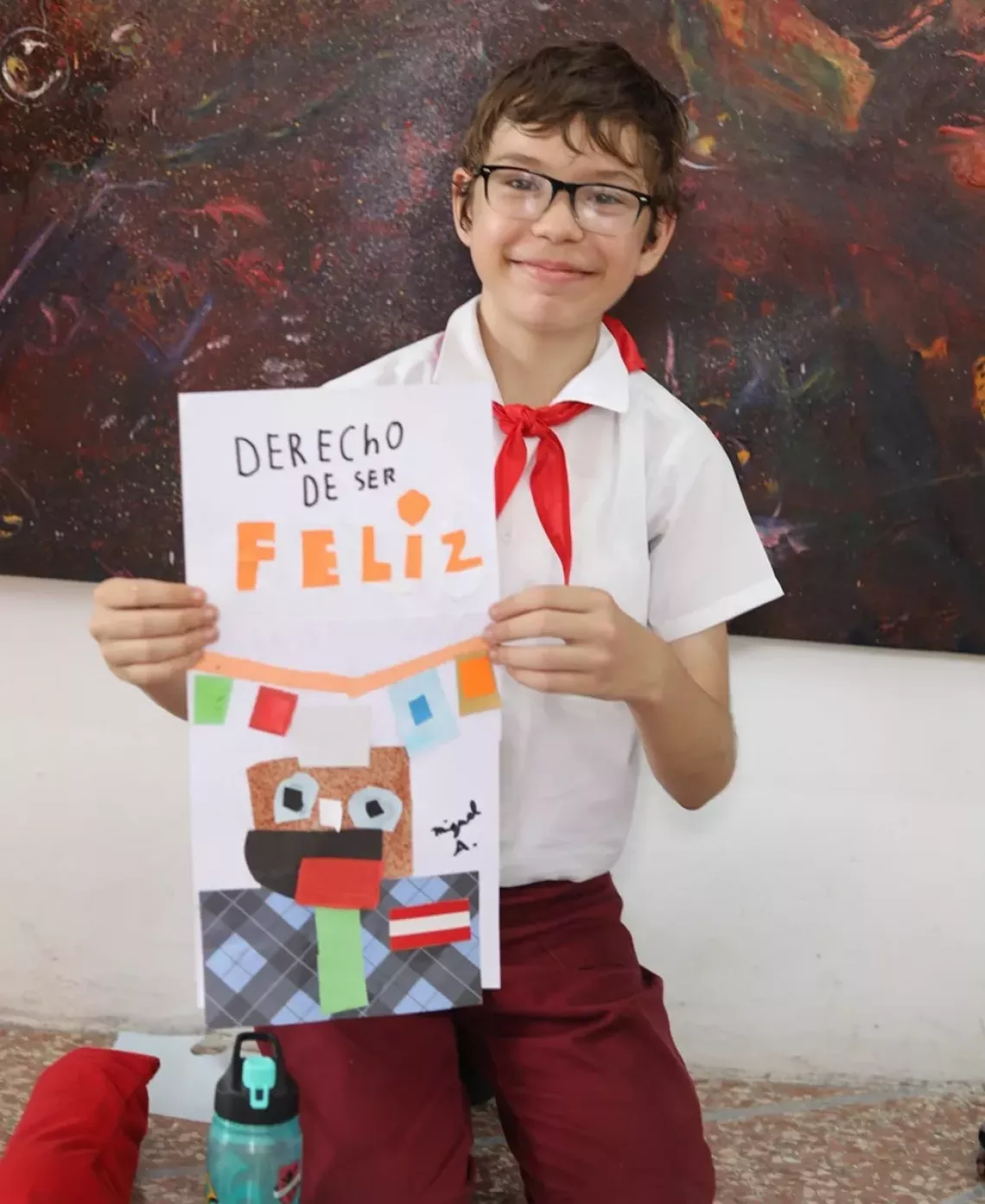 Miguel &Aacute;ngel escogi&oacute; el derecho a ser feliz