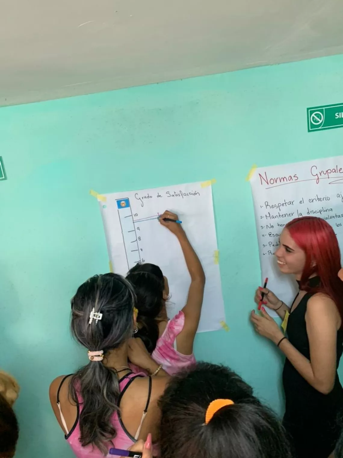 Adolescentes comparten soluciones en taller en tecnol&oacute;gico