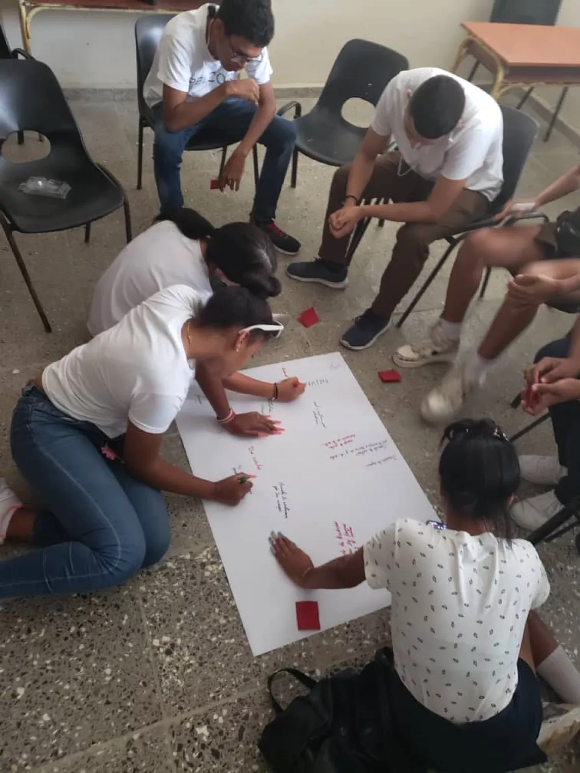 Junto al Centro de Investigaciones Psicol&oacute;gicas y Sociol&oacute;gicas (CIPS), se intercambi&oacute; con adolescentes del municipio de Arroyo Naranjo, en La Habana.