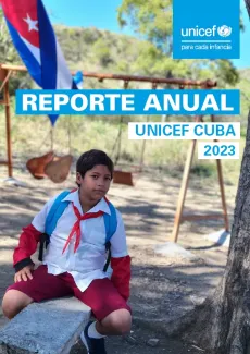 reporte anual de resultados unicef cuba 2023