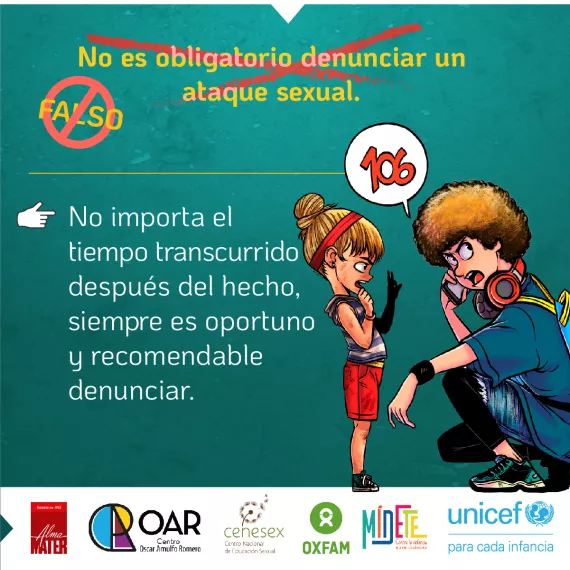 Siempre es oportuno denunciar el abuso sexual infantil