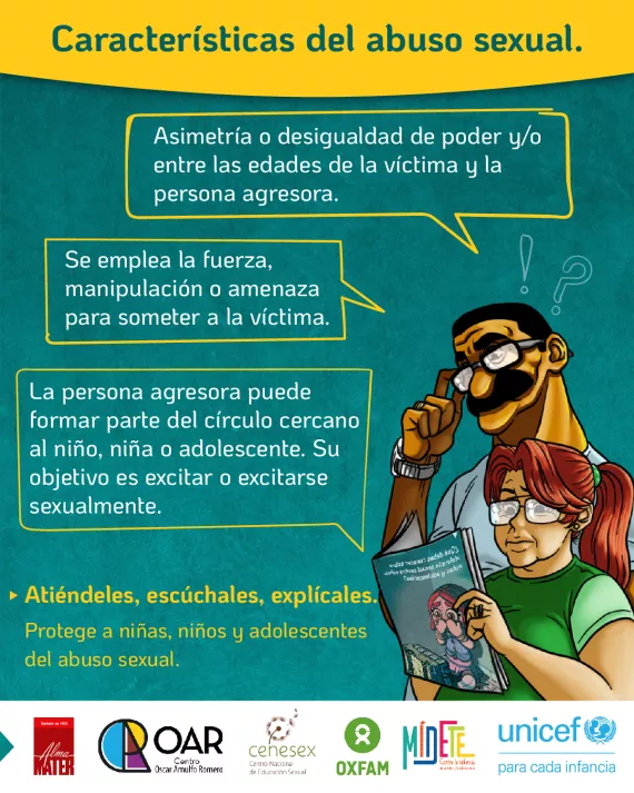 Caracter&iacute;sticas del abuso sexual infantil