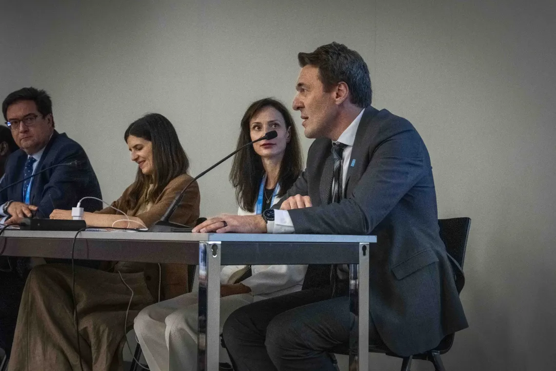 Kaan Cetinturk, CIO/ Director of UNICEF Digital Impact, stressed the importance of safeguarding AI for all children during the launch of the coalition. 