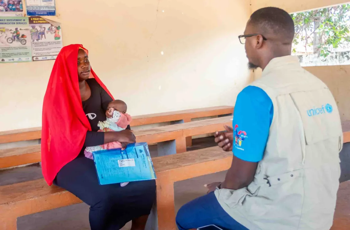 Adama Camara, a nursing mother, believes digitalization could improve the experience of those who rely on the centre.