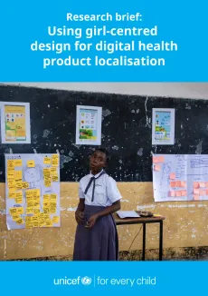 Using girl-centred design for digital health product localisation