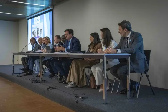 The launch of the Coalition for Children&rsquo;s Rights and Protection in the Age of Artificial Intelligence by governments, UN agencies and international partners.