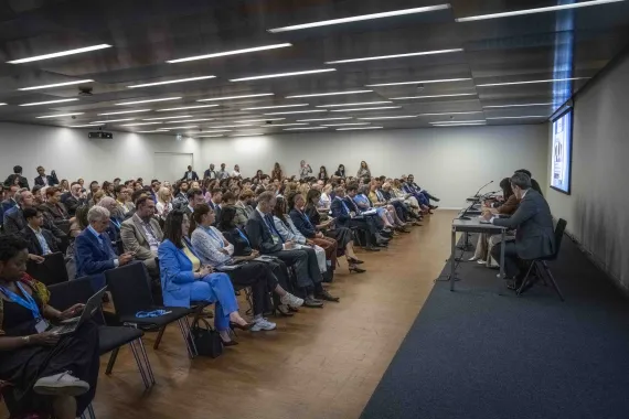 The launch of the Coalition for Children&rsquo;s Rights and Protection in the Age of Artificial Intelligence by governments, UN agencies and international partners.