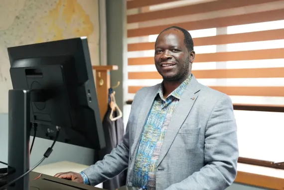 Bob Muchabaiwa, UNICEF Lesotho&rsquo;s Chief of Social Policy.