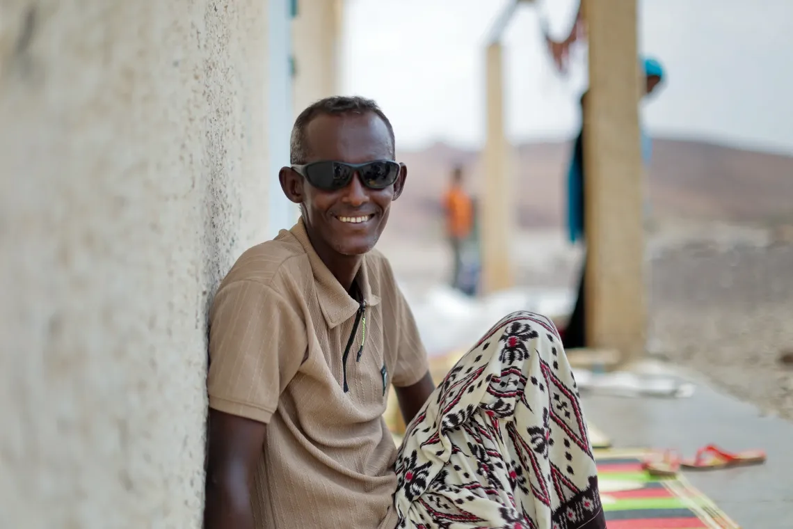 Ali Ibrahim, Community Mobilizer, village of Andoli, Obock region, Djibouti.