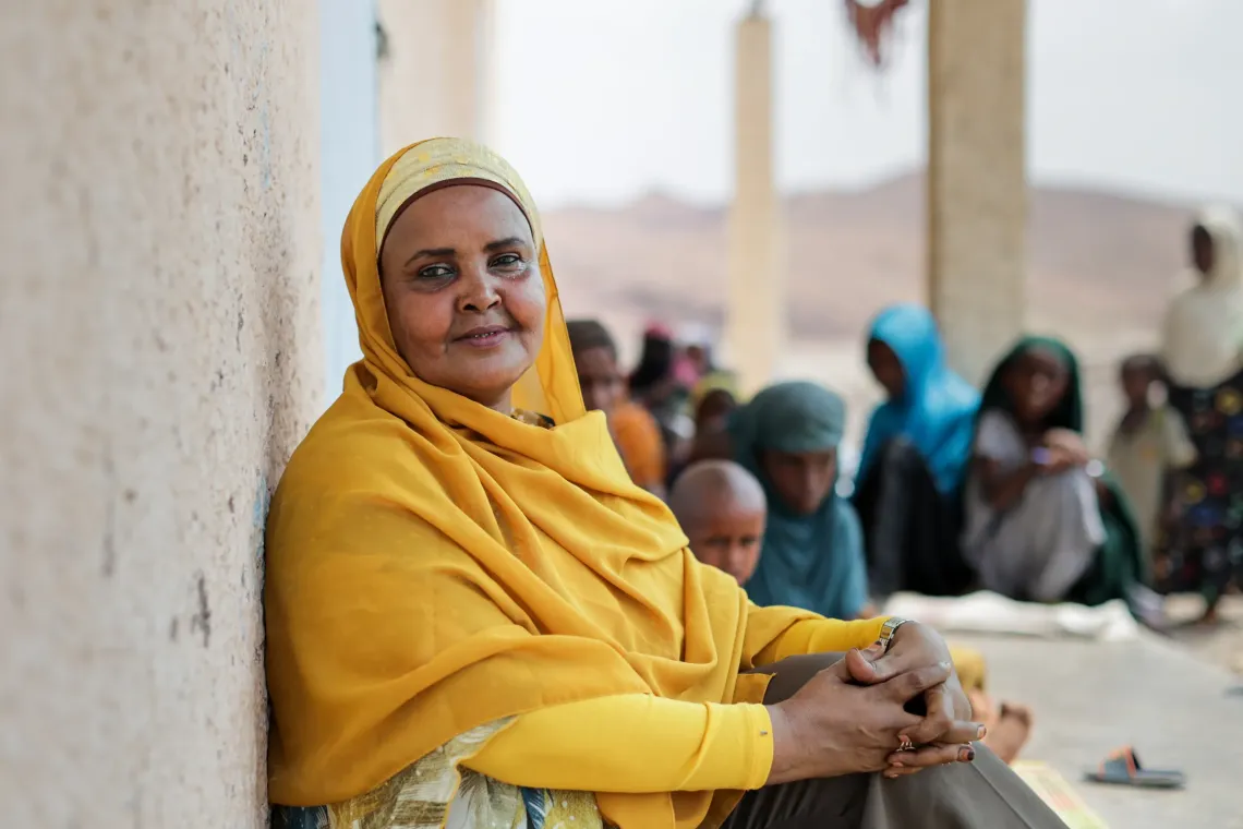 Fatouma Houmed Yacin, Secretary General of the Women's Association for Development in Obock.
