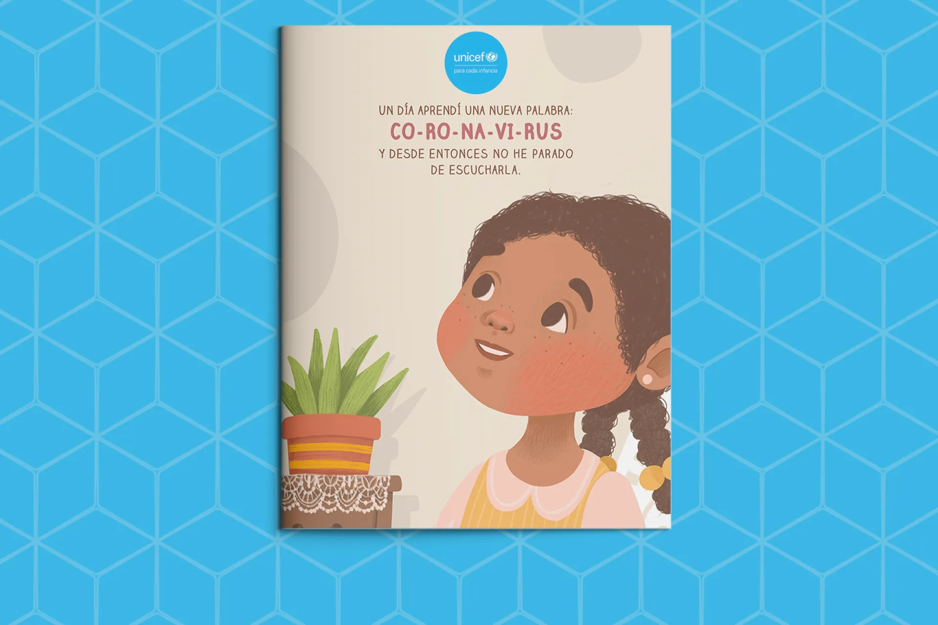 Cuento infantil &laquo;Un d&iacute;a aprend&iacute; una nueva palabra: CO-RO-NA-VI-RUS&raquo; - COVER