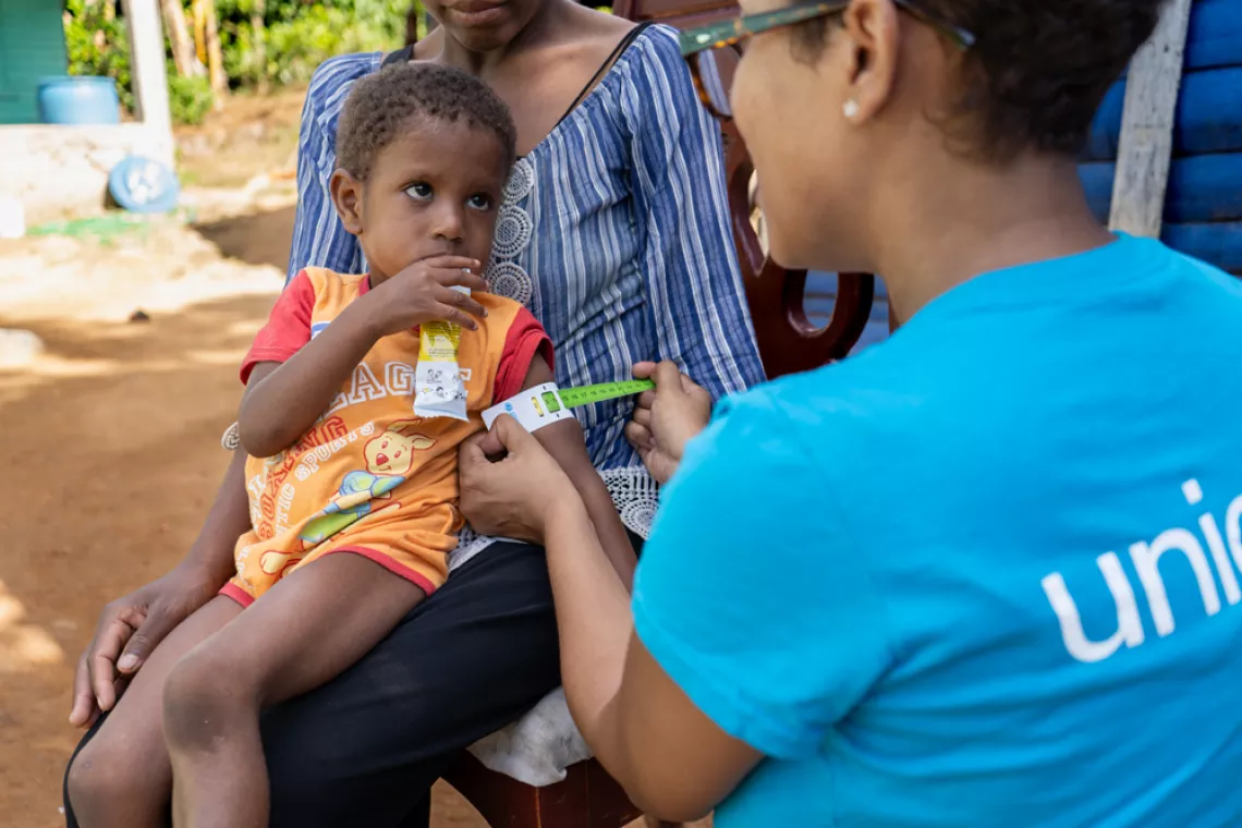 UNICEF lanza campa&ntilde;a &ldquo;Cada Vida Cuenta&rdquo; para continuar tratando la desnutrici&oacute;n aguda en Rep&uacute;blica Dominicana - Foto NP2