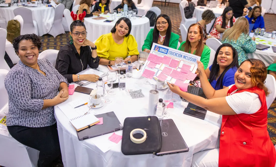 1,300 docentes dominicanos fortalecen competencias para una educaci&oacute;n inclusiva - Foto NdP 2