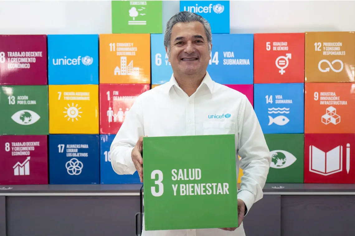 Carlos Carrera Representante UNICEF RD_ODS_3