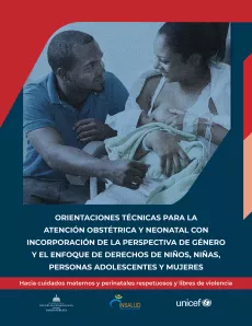 Orientaciones técnicas para la Atención Obstétrica y Neonatal - PORTADA