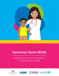 Manual App Nutre MUAC - Instructivo para instalaci&oacute;n y creaci&oacute;n de cuenta - Portada