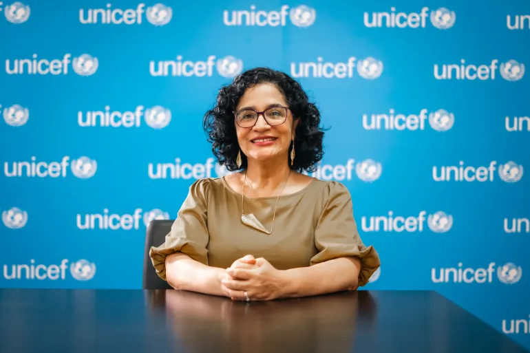 Anyoli Sanabria - Representante Adjunta UNICEFRD