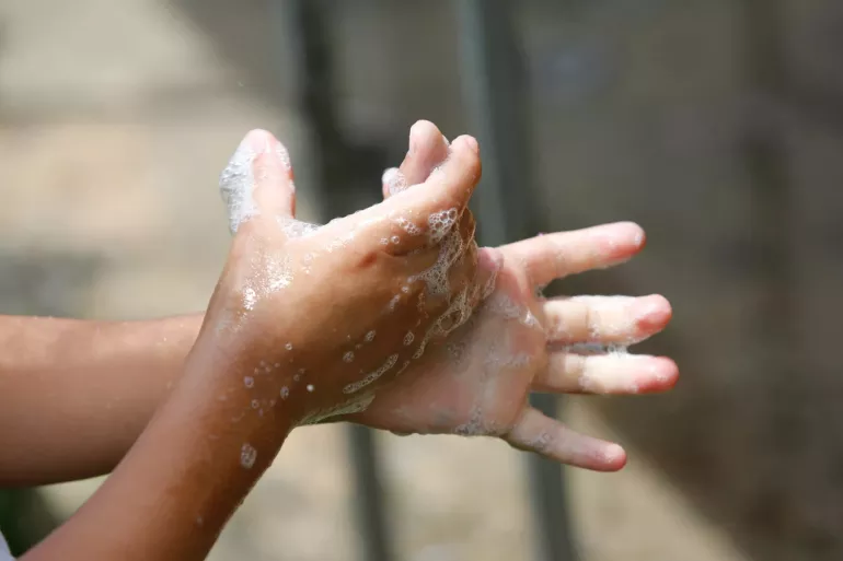 En el D&iacute;a Mundial del Lavado de Manos, UNICEF enfatiza sobre la importancia de mantenerlas limpias - Foto NdP 1