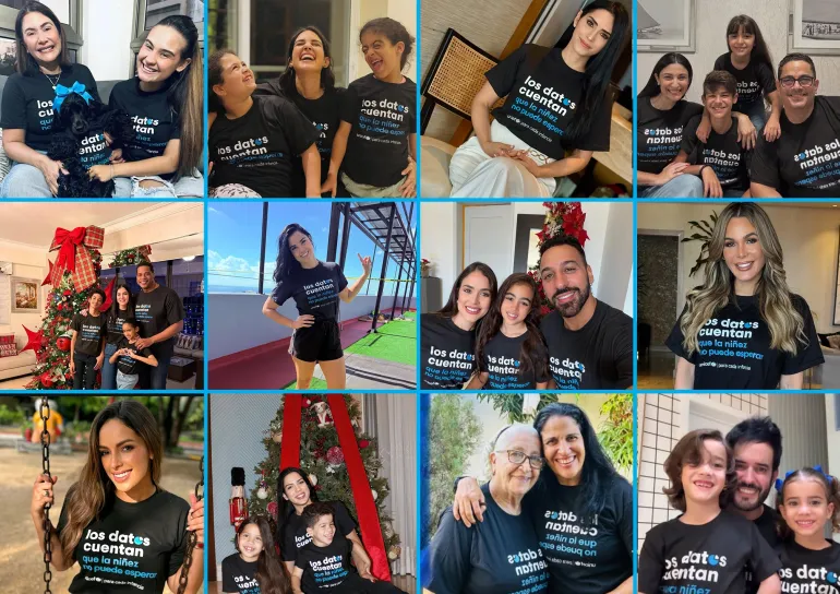 78 influyentes y diversos medios se suman al llamado nacional de UNICEF en el D&iacute;a Mundial de la Infancia 2025: &ldquo;Cada infancia importa&rdquo;