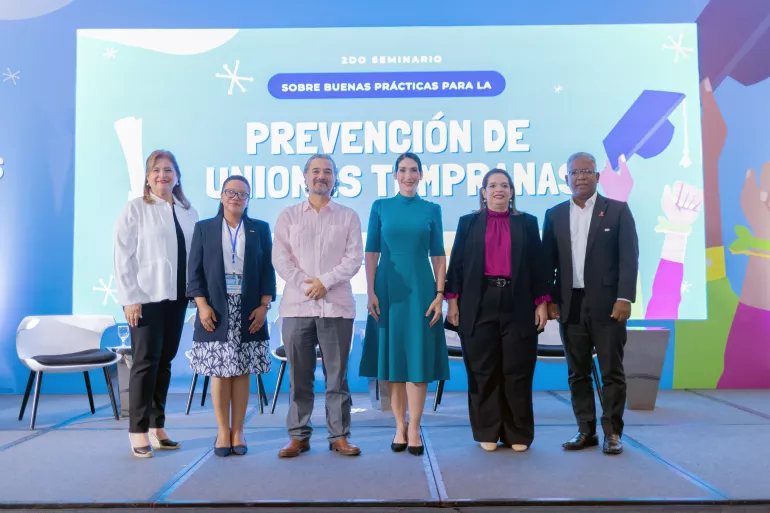 Instituciones abordan buenas pr&aacute;cticas para la prevenci&oacute;n de las uniones tempranas - Foto NdP 1