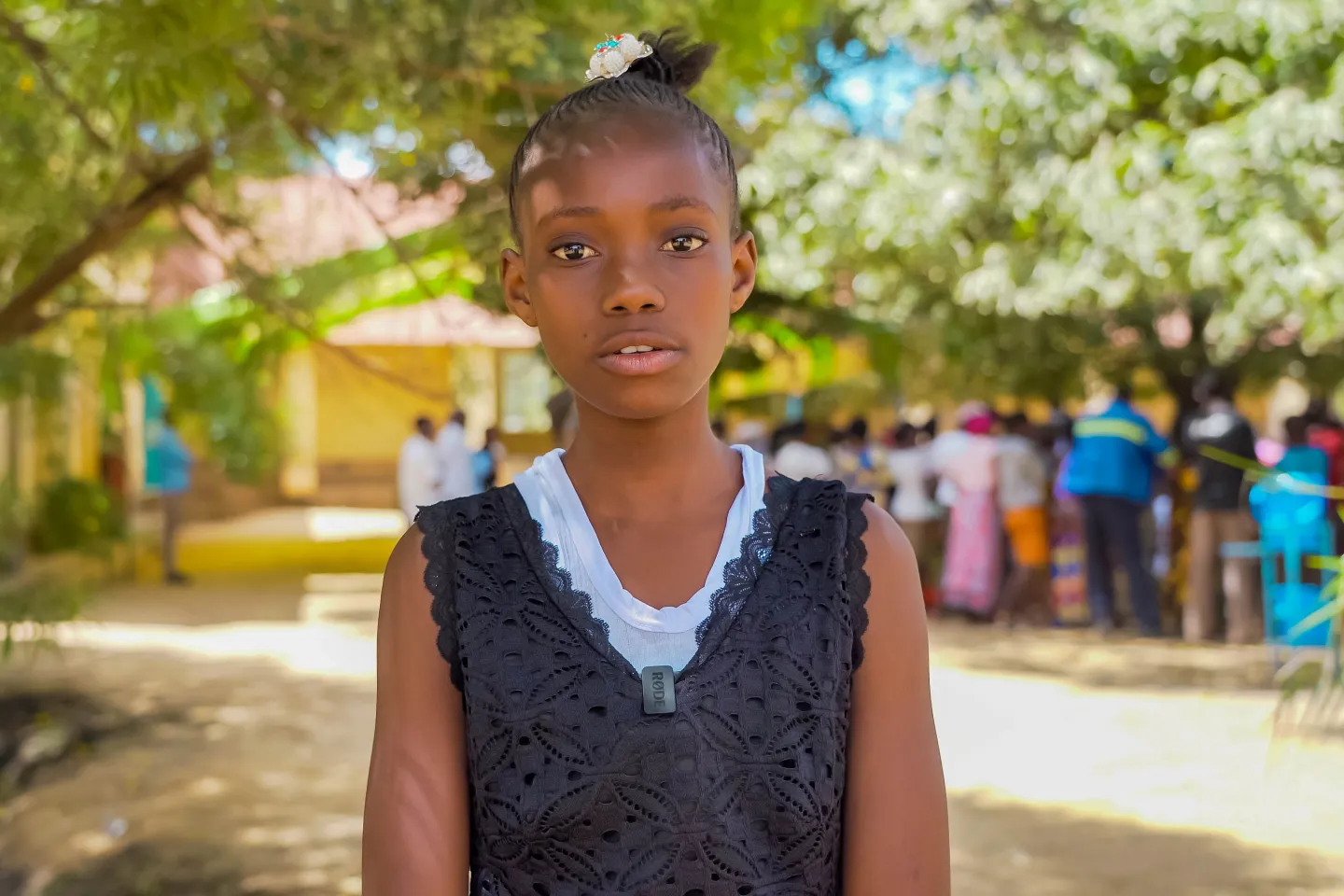 Kabedi, 12 ans.