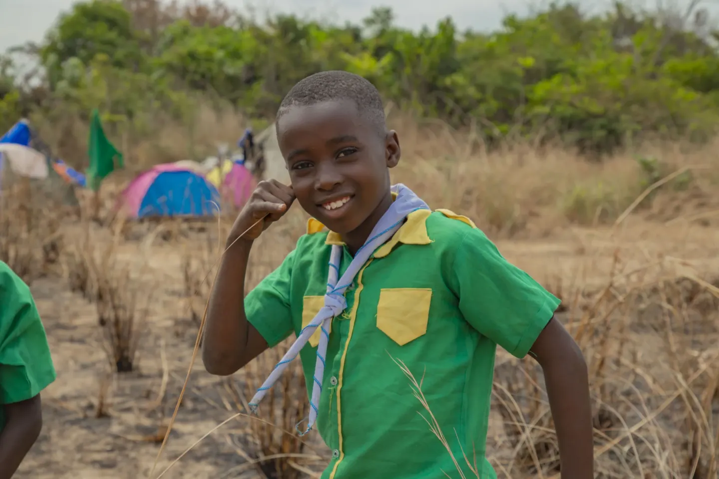 Un enfant qui defend ses droits et le climat