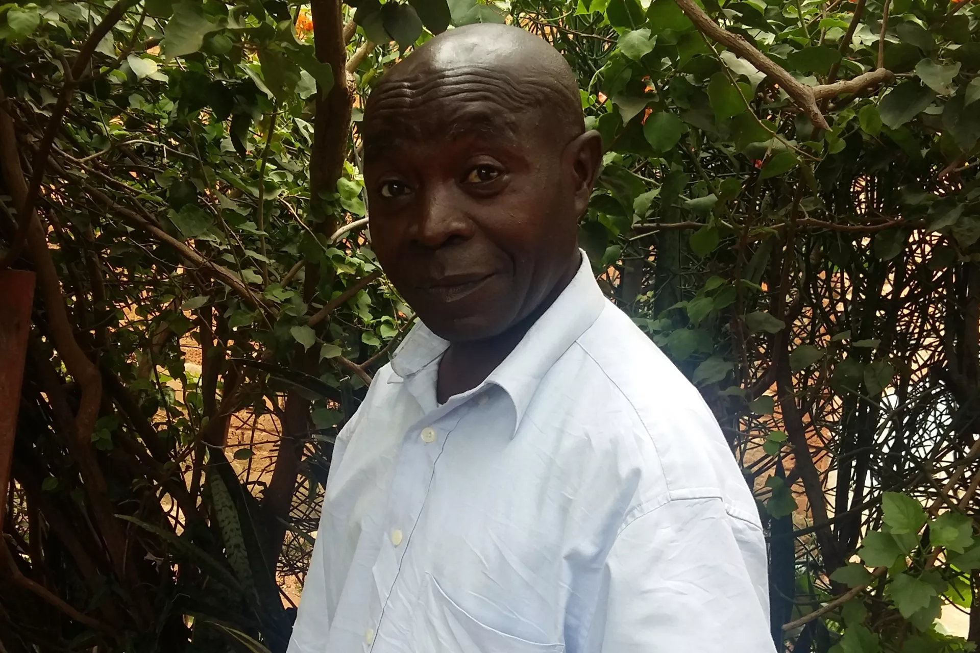 Augustin est un survivant du choléra en RDC