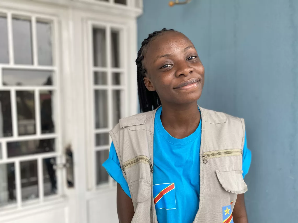 Ketsia Enfant Reporter de Kinshasa