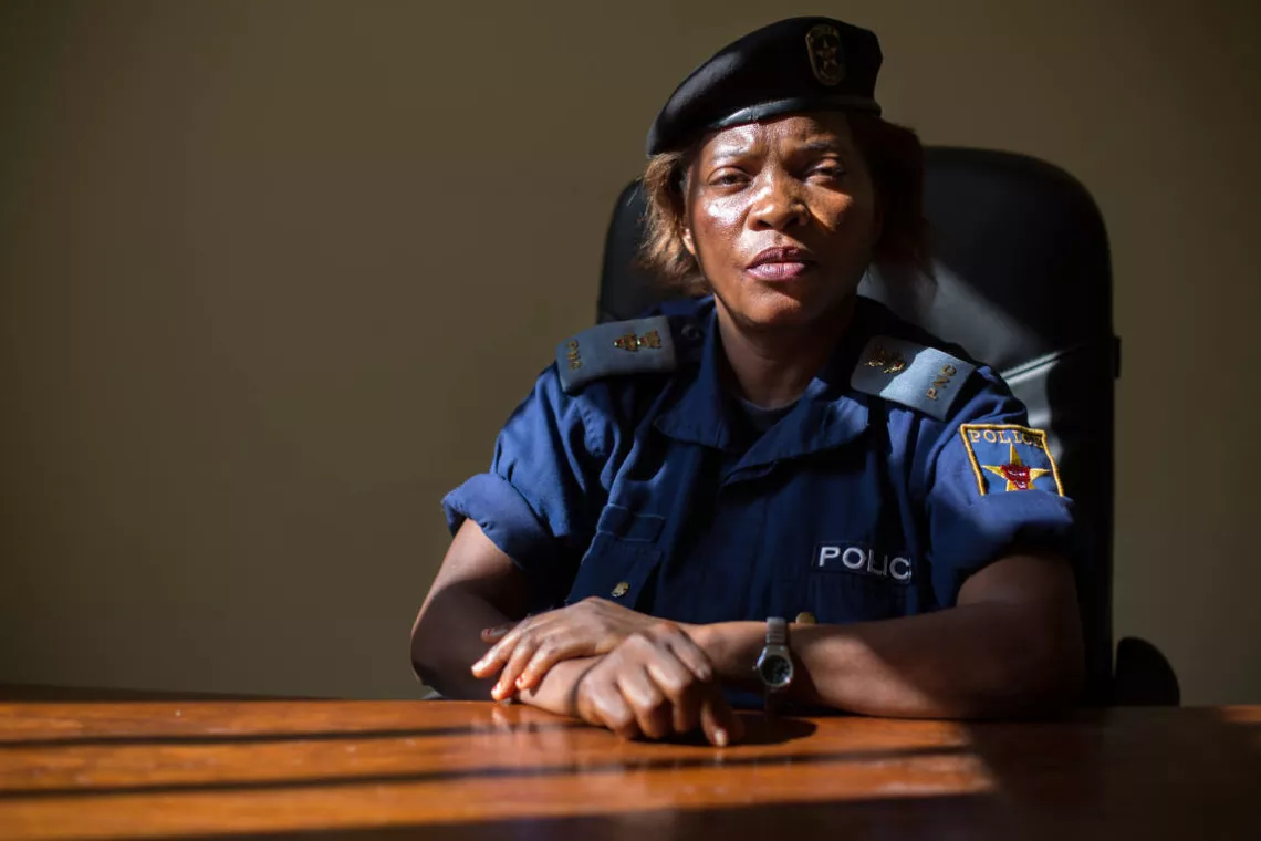 Godelive Kunga, commissaire sup&eacute;rieur de la ville de&nbsp;Bandundu
