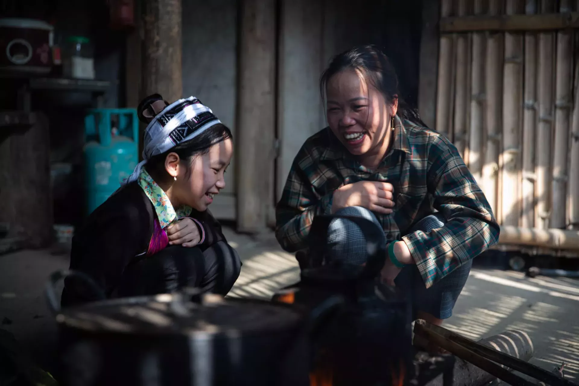 Đặng Thu Hương, 10 years old, from the Dao ethnic minority, student of Number 1 Semi-Boarding Ethnic Lower Secondary School in Thuong Ha Commune, Bao Yen District, Lao Cai Province.
