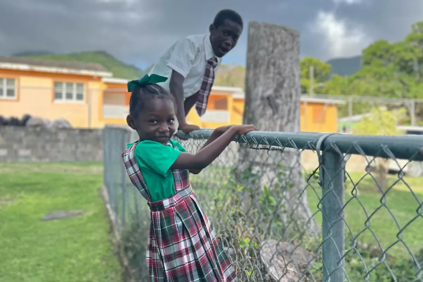 children playing