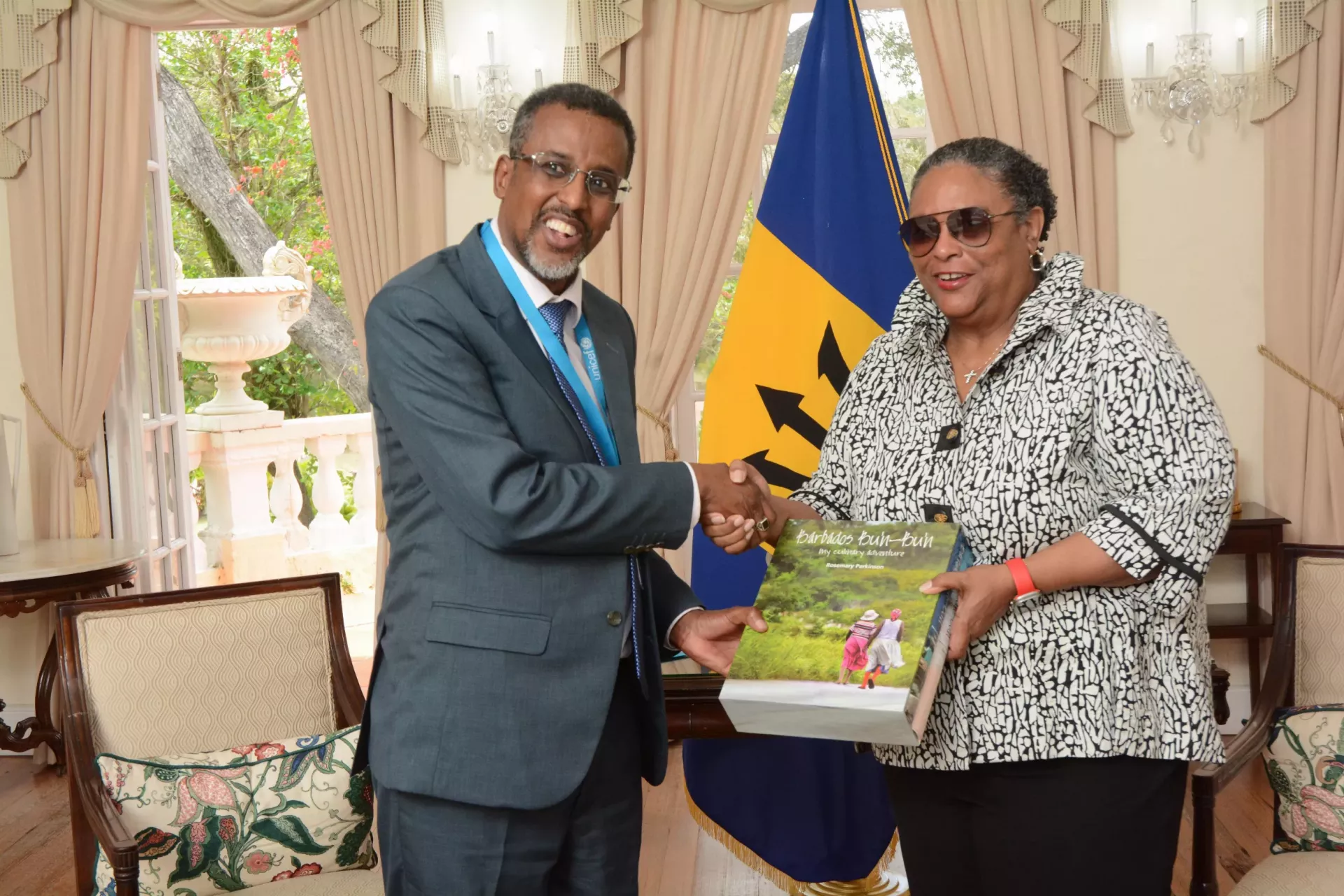 Mottley with AK