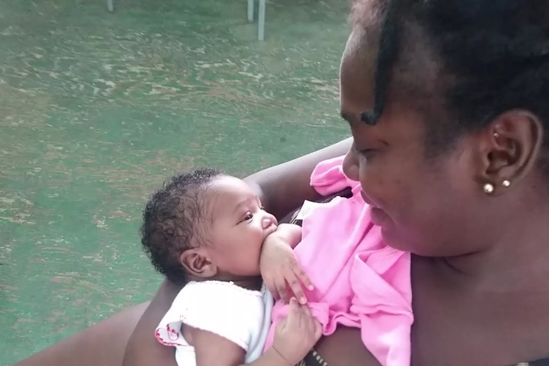 Mother and baby